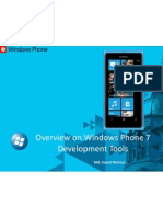 Overview On Windows Phone 7 Development Tools