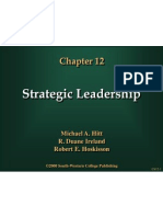 Strategic Leadership: Michael A. Hitt R. Duane Ireland Robert E. Hoskisson