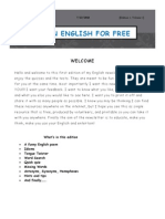 Learn English For Free: Welcome