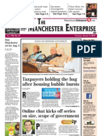 Manchester Enterprise Front Page August 2