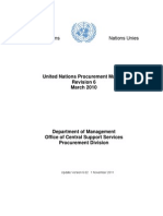 UN Procurement Manual