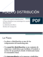 Plaza o Distribución