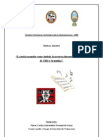 La Música Popular Como Símbolo de Protesta Durante Las Dictaduras