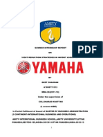 Yamaha Import Logistics