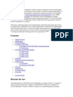 The ISO 9000 Family of Standards Is Related To Quality Management Systems and Designed To Help Organizations Ensure That They Meet The Needs of Customers and Other Stakeholders