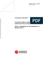 As IEC 61511.2-2004 Functional Safety - Safety Instrumented Systems For The Process Industry Sector Guideline