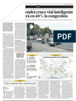 06.08.2012 Jesús María Tendrá Cruce Vial Inteligenteque Disminuirá en 40% La Congestión