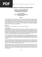 Based Methods For Monitoring Gamma Profiles