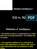 Iq VS Eq