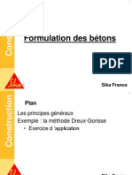 5 Formulation Des Bétons