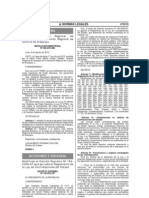 Decreto Supremo #138 - 2012 - Ef Que Modifica El Reglamento de La Ley de Contrataciones Del Estado