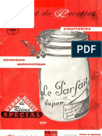 Carnet de Recettes Le Parfait