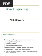 Internet Engineering: Web Servers