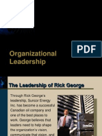 Organizational Leadership