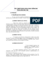 Introducao A Metodologia Das Ciencias Teologicas 18 O Sermao