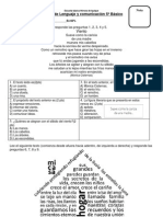 Prueba 5º Genero Lírico