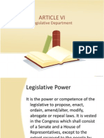 Article 6 Legislative