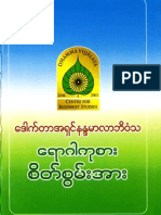 အရွင္နႏၵမာလာဘိဝံသ ေရာဂါကုစားစိတ္စြမ္းအား