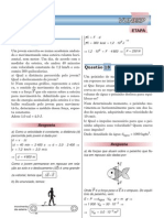 Simulado Da VUNESP 2001 de Fisica 02