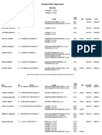 Hamden Police Department: Arrest Log