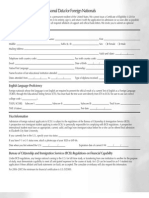 Financial Guarantee Form