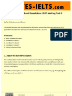 YES-IELTS - Decoding The IELTS Band Descriptors - Writing Task 2 - Task Response - Bands 6, 7, 8, 9