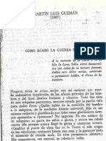 Cómo Acabó La Guerra en 1917 Martín Luis Guzmán