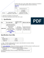 Water Soluble Film Spec