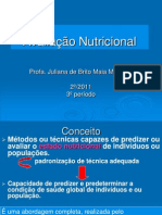 Avaliação Nutricional Aula1