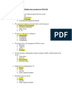 MCQs in Pediatrics