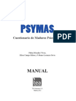 Manual Cuestionario Madurez Psicologica