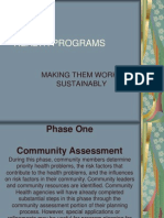 Health Programs: Making Them Work - Sustainably