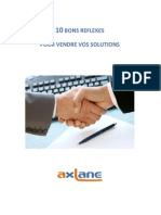 Axlane - 10 Bons Reflexes Pour Vendre Vos Solutions