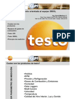 Analizadores de Gases de Combustion Testo