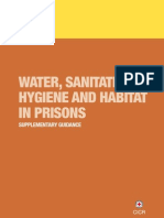 Water, Sanitation, Hygiene and Habitat in Prisons: Supplementary Guidance