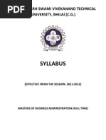 CSVTU Revised Syllabus-Full Time1...