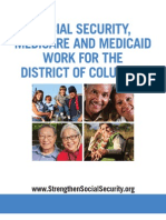 Social Security, Medicare and Medicaid Work For District of Columbia 2012