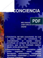 Psicopatología de La Conciencia