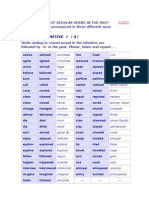 Pronunciation of Regular Verbs in The Past