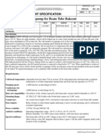 Cryopump For Beam Tube Bakeout: Component Specification