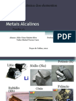 Metais Alcalinos - Completo 3