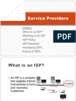 Internet Service Providers Final