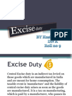 Excise Duty