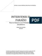 Pinto S., Germán. INTERVENIR EL PARAÍSO, Ponencia Al XII Simposio de Historia de Los Llanos, 2012.