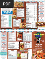 Atlas Pizza Menu