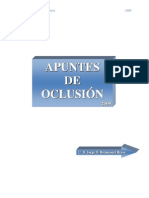 Apuntes de Oclusión I, 2010