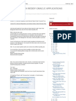 Internal Sales Order Setup in R12