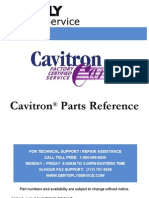 Cavitron Parts Reference