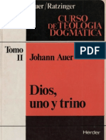 Auer, Johann - Dios Uno y Trino