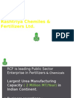 Supply Chain Management: Rashtriya Chemiles & Fertilizers LTD